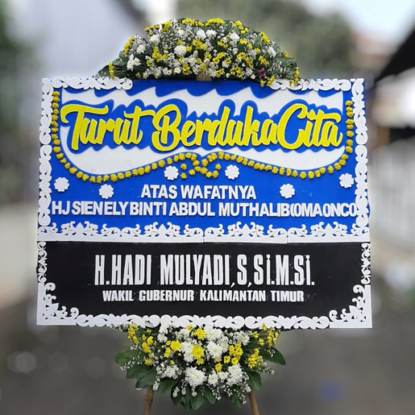 Karangan Bunga Duka Cita gedung batang garing palangkaraya
